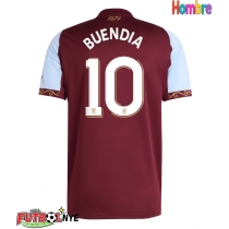 Camiseta Aston Villa Emiliano Buendia #10 Primera Equipación 2025-26 manga corta